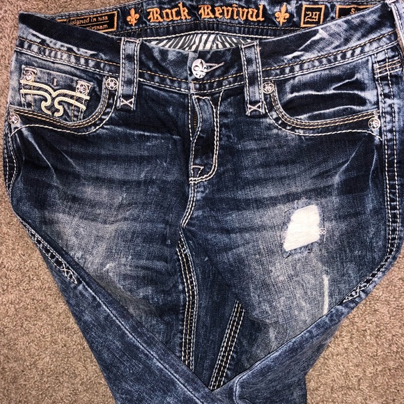 ❌SOLD❌Rock Revival Jeans 29 - Picture 3 of 5